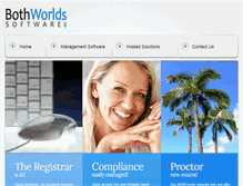 Tablet Screenshot of bothworldssoftware.com